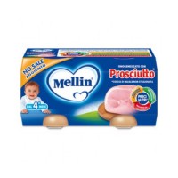 MELLIN OMOGENEIZZATO PROSCIUTTO 2X120G